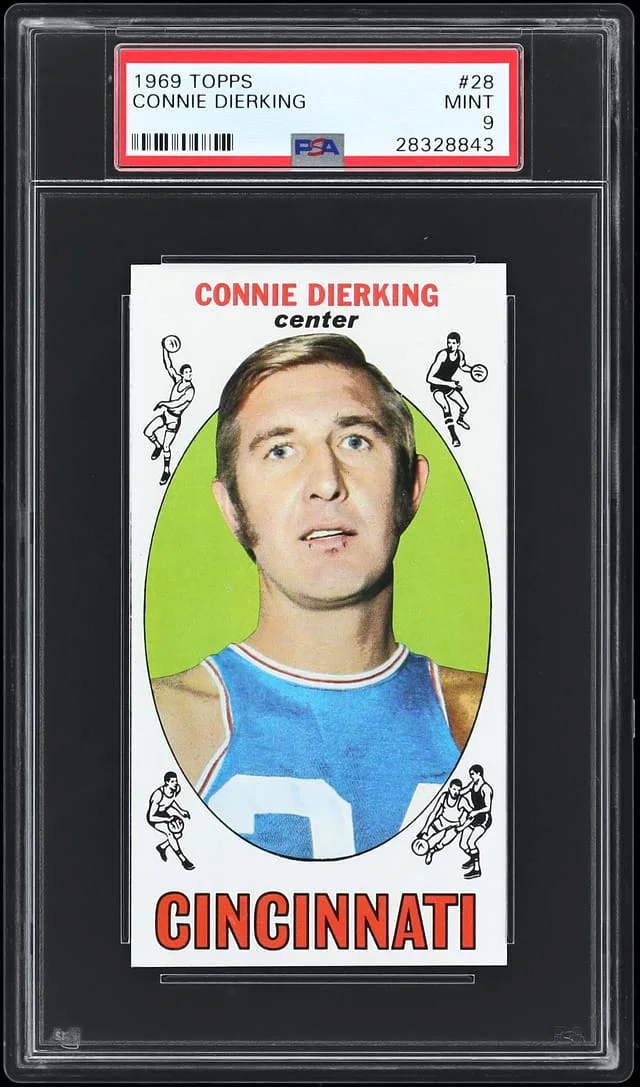 1969 Topps Connie Dierking #28 card image
