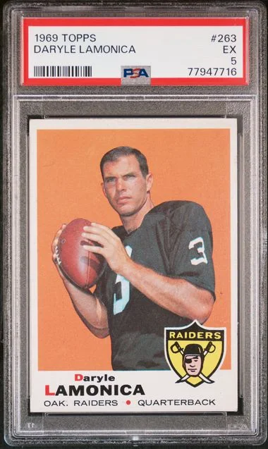1969 Topps Daryle Lamonica #263 card image