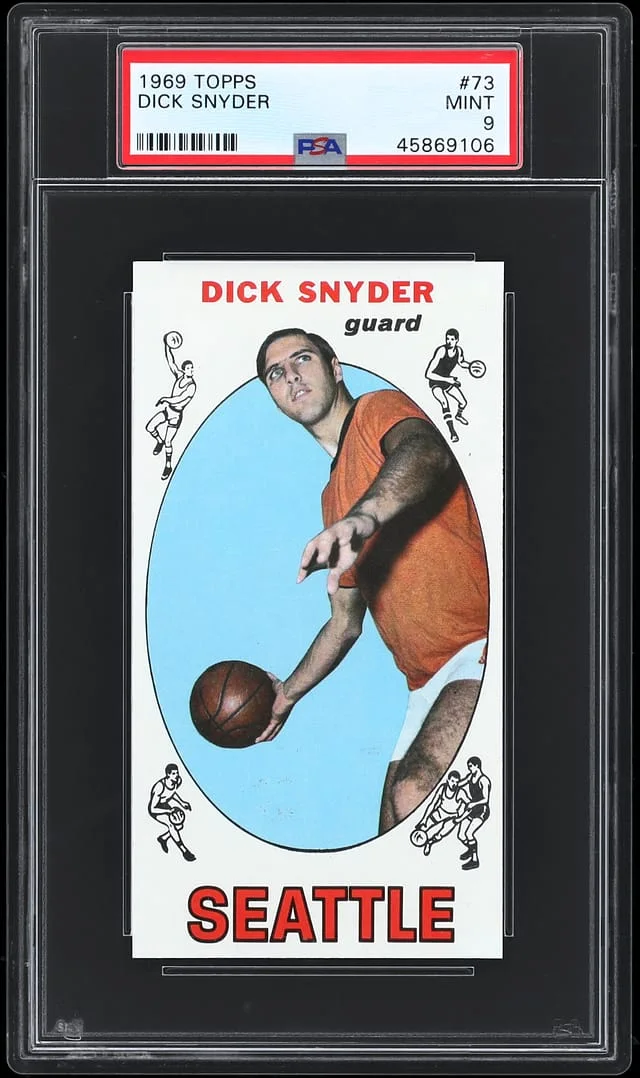 1969 Topps Dick Snyder #73 card image