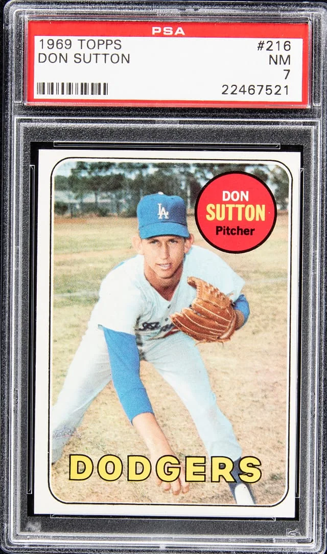 1969 Topps Don Sutton #216 card image