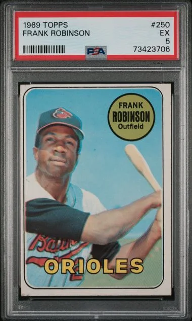1969 Topps Frank Robinson #250 card image