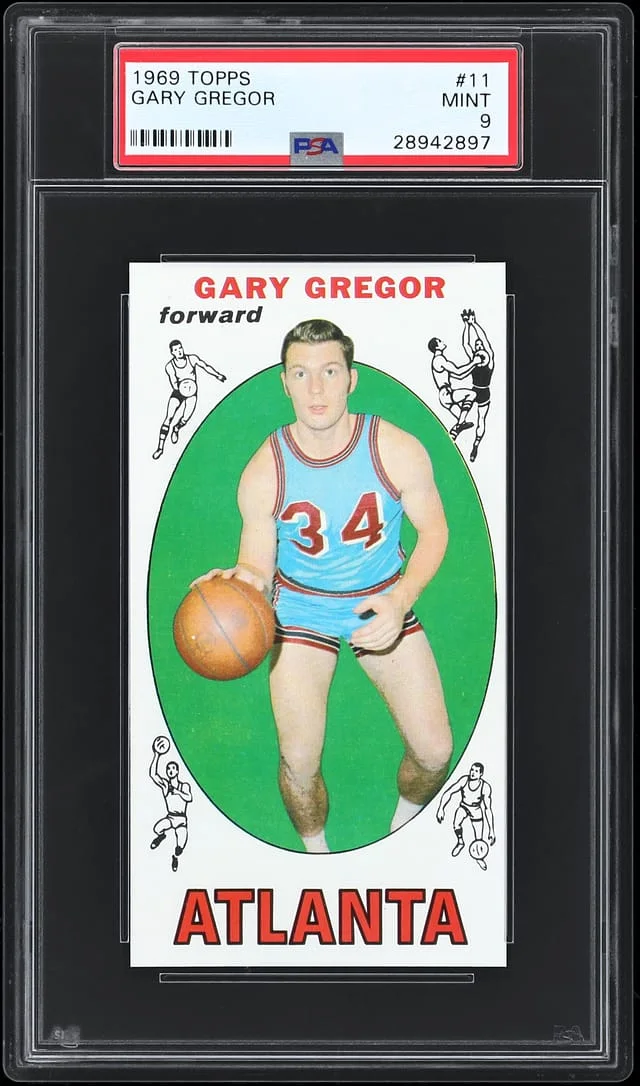 1969 Topps Gary Gregor #11 card image