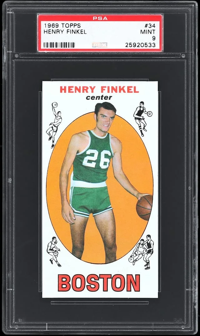 1969 Topps Henry Finkel #34 card image