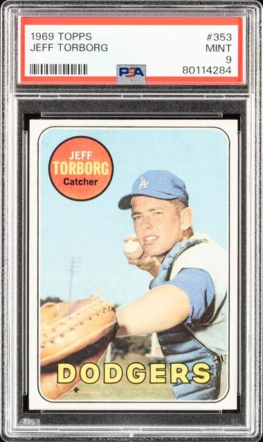 1969 Topps Jeff Torborg #353 card image