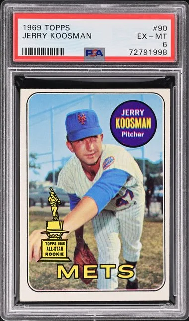 1969 Topps Jerry Koosman #90 card image