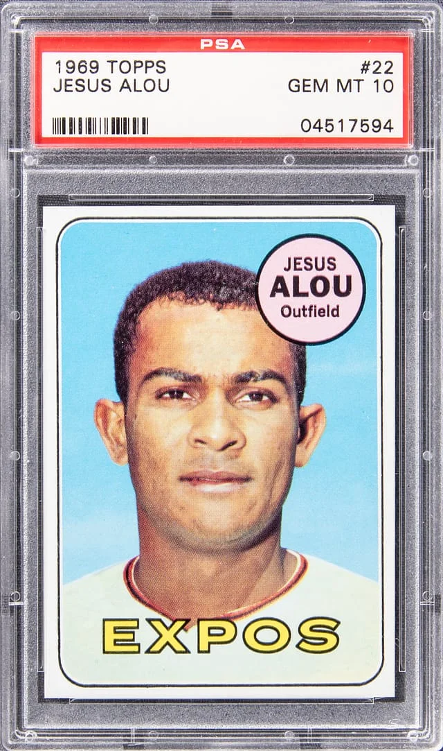 1969 Topps Jesus Alou #22 card image