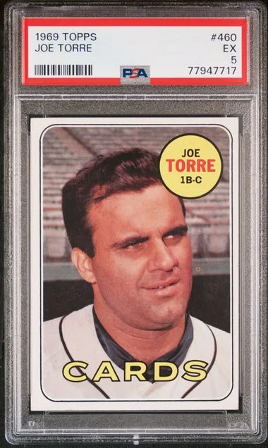 1969 Topps Joe Torre #460 card image
