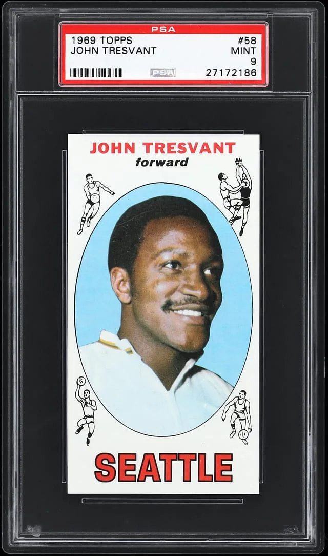1969 Topps John Tresvant #58 card image