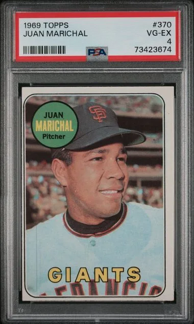1969 Topps Juan Marichal #370 card image