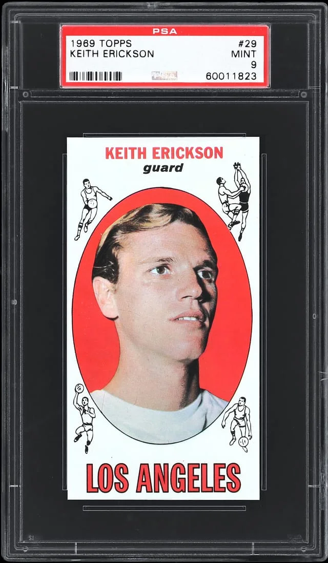 1969 Topps Keith Erickson #29 card image