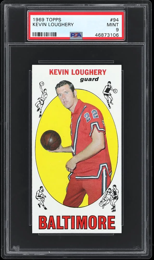 1969 Topps Kevin Loughery #94 card image