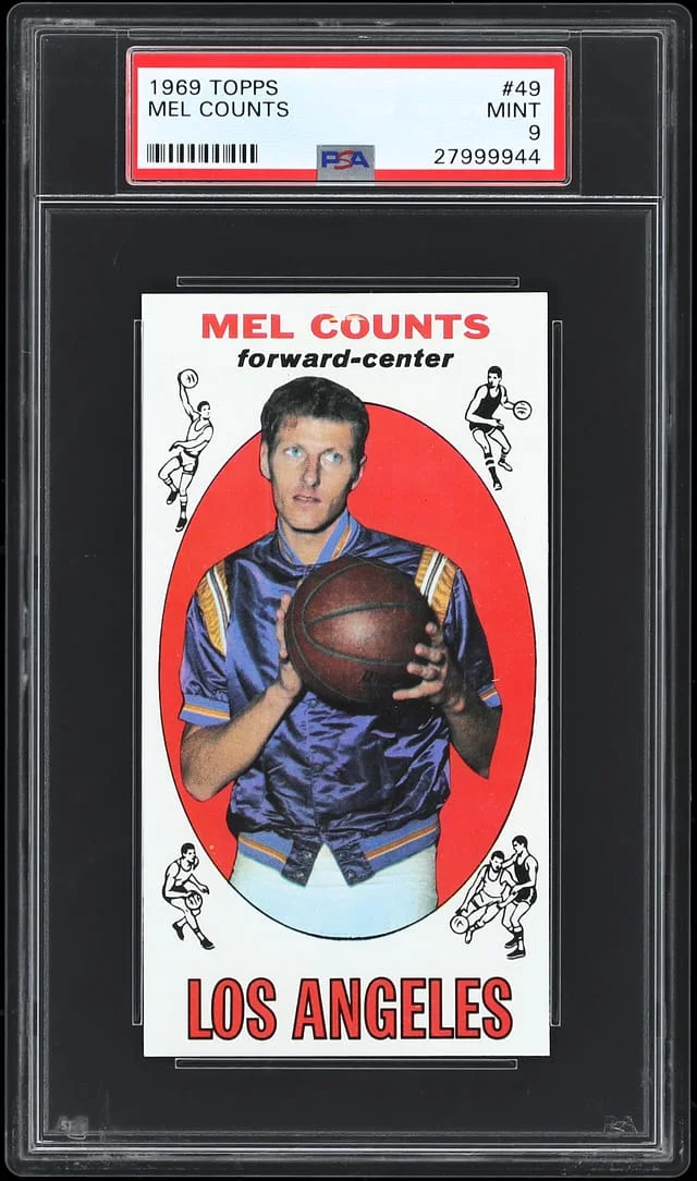 1969 Topps Mel Counts #49 card image