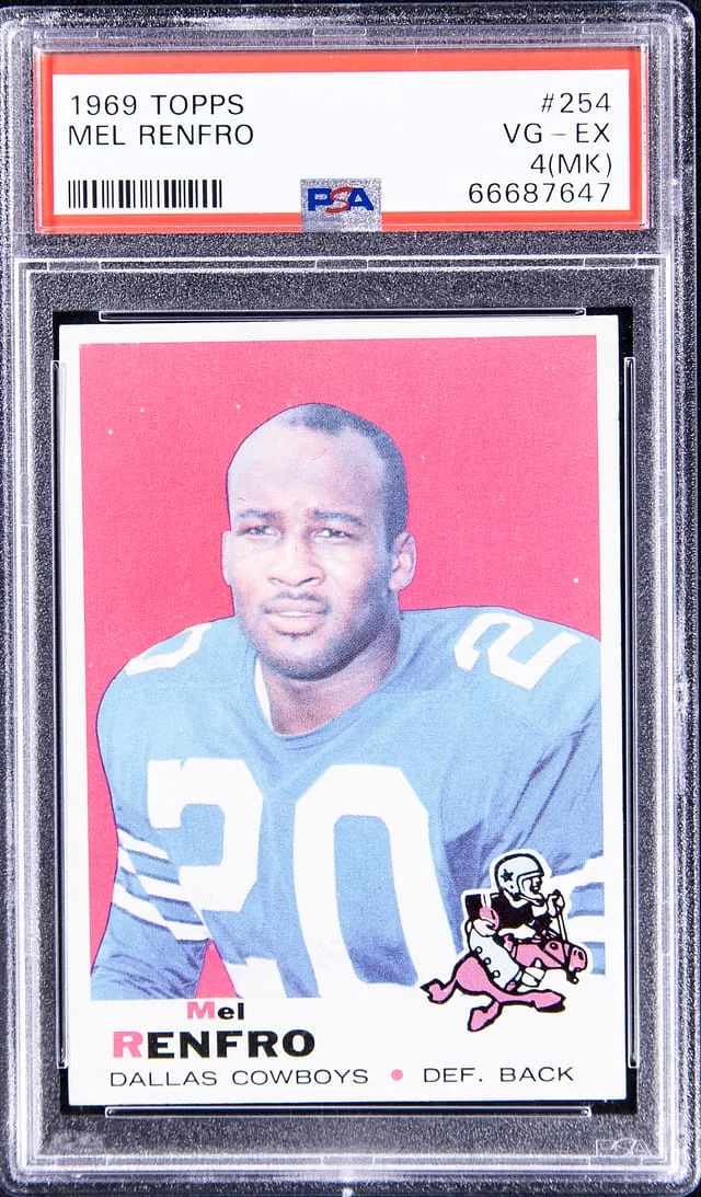 1969 Topps Mel Renfro #254 card image