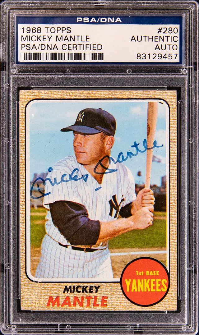 1969 Topps Mickey Mantle #280 card image