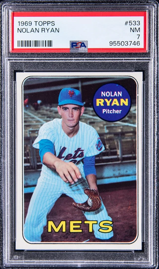 1969 Topps Nolan Ryan #533 card image