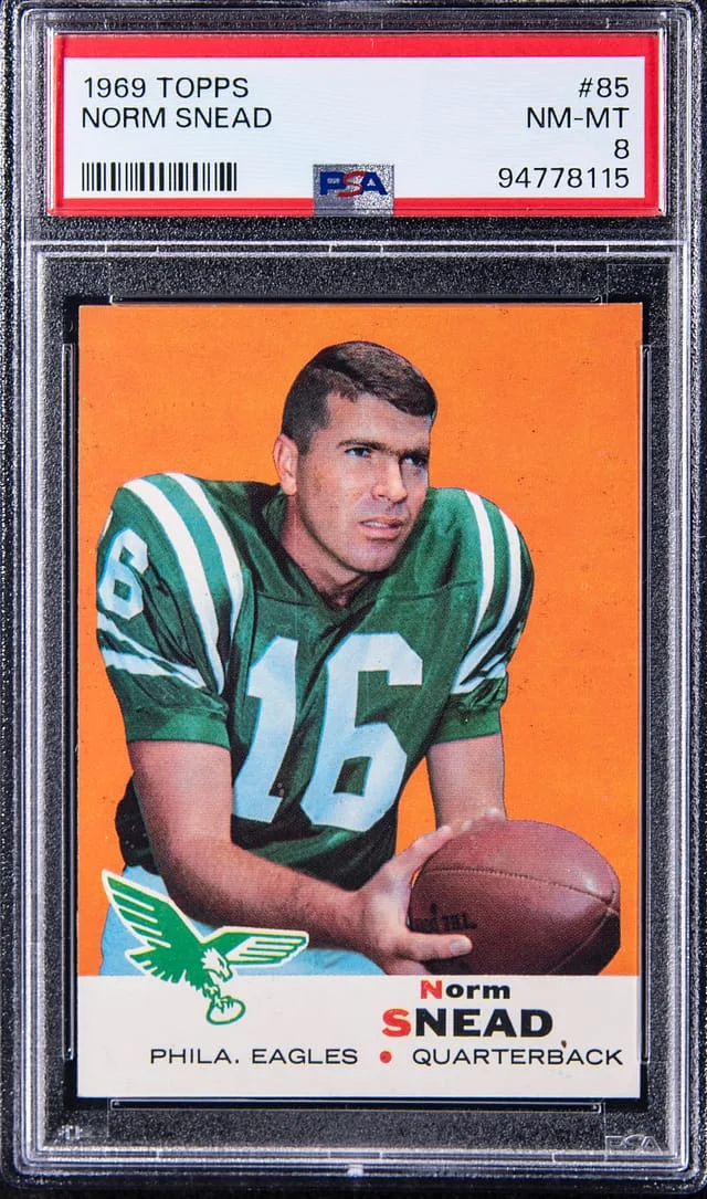 1969 Topps Norm Snead #85 card image
