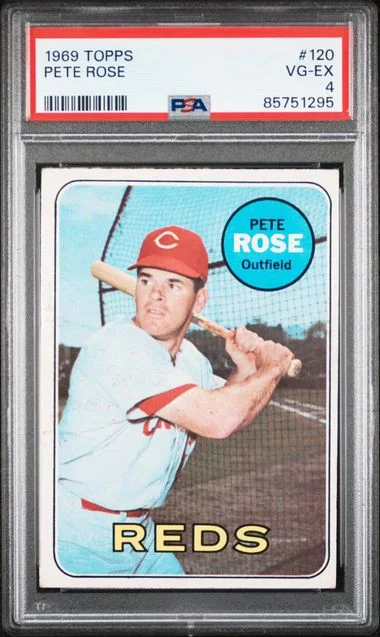 1969 Topps Pete Rose #120 card image