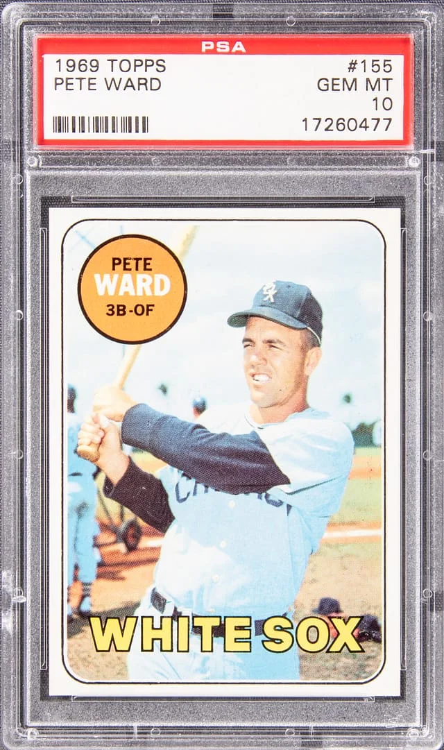 1969 Topps Pete Ward #155 card image