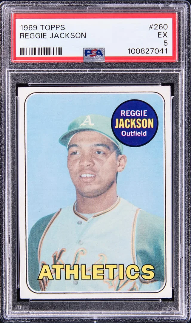 1969 Topps Reggie Jackson #260 card image