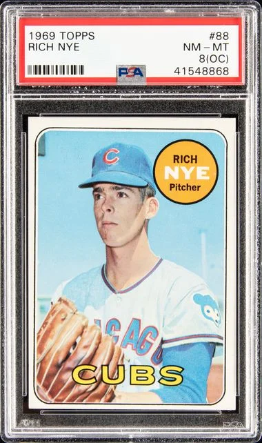 1969 Topps Rich Nye #88 card image
