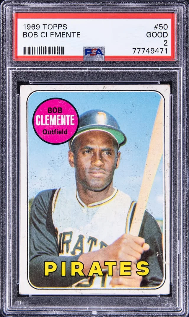 1969 Topps Roberto Clemente #50 card image