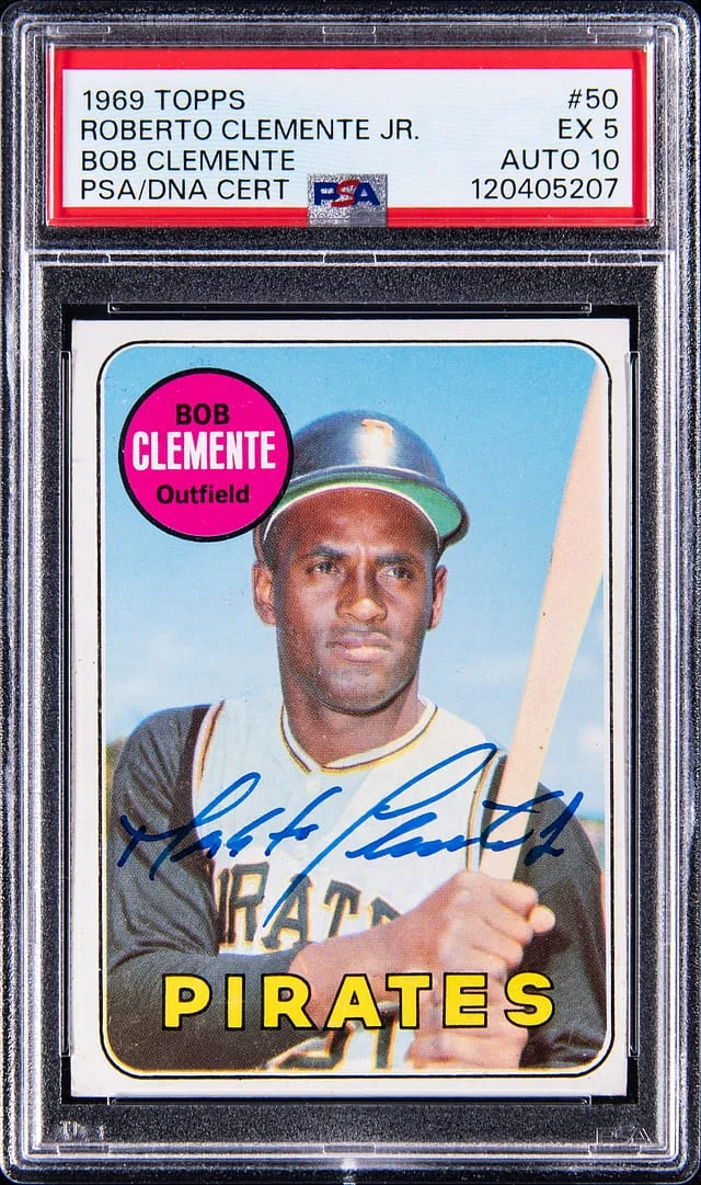 1969 Topps Roberto Clemente Jr. #50 card image