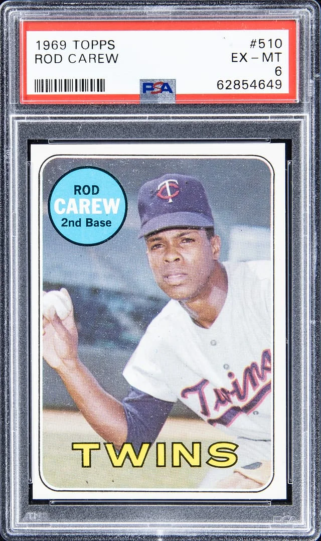1969 Topps Rod Carew #510 card image
