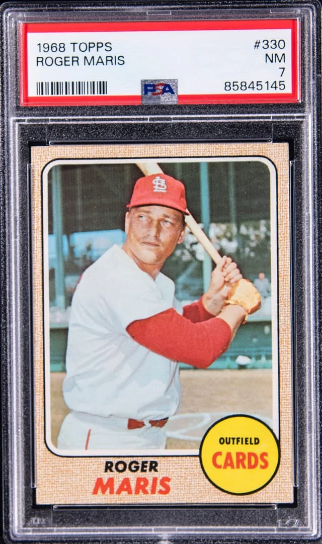 1969 Topps Roger Maris #330 card image