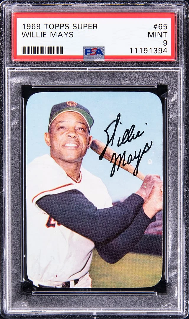 1969 Topps Super Willie Mays #65 card image