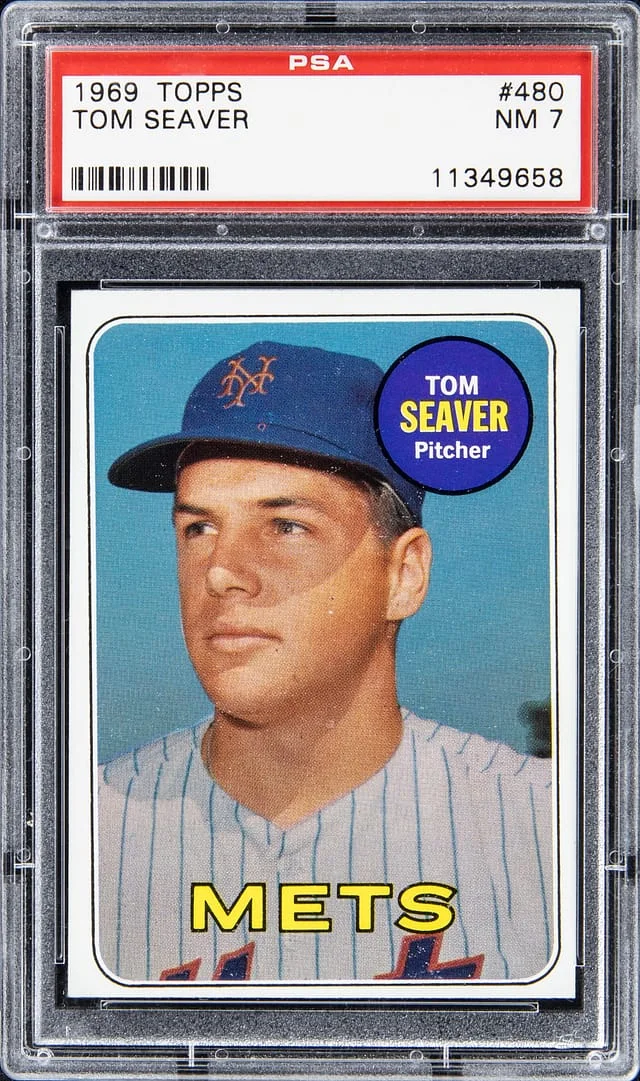 1969 Topps Tom Seaver #480 card image