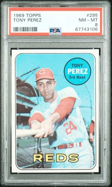 1969 Topps Tony Perez #295 card image