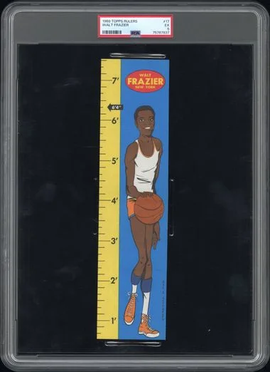 1969 Topps Walt Frazier Rulers #17 card image