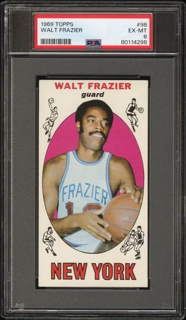 1969 Topps Walt Frazier #98 card image