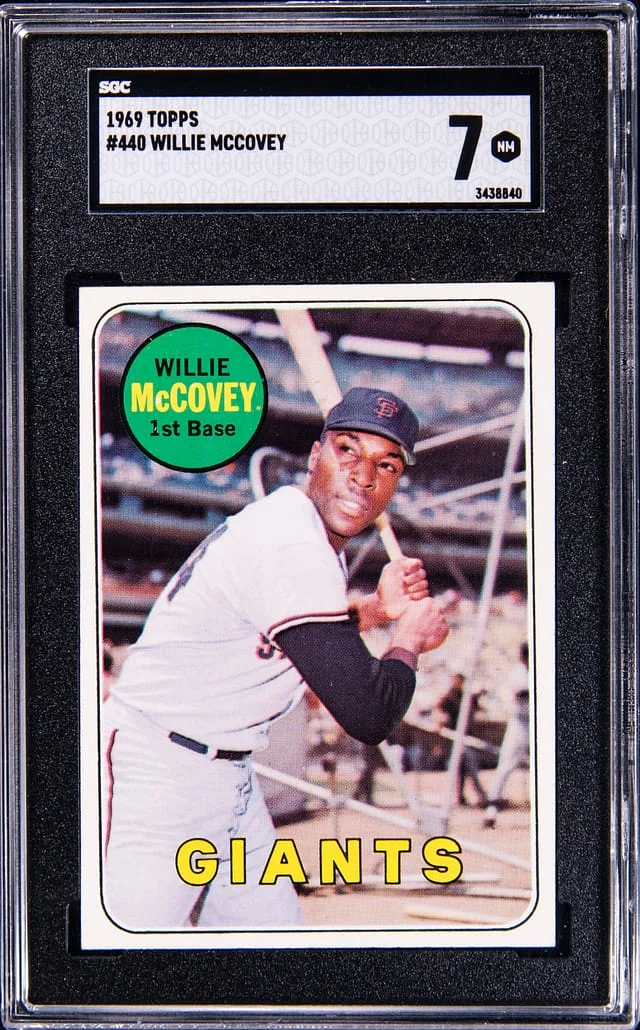 1969 Topps Willie McCovey #440 card image
