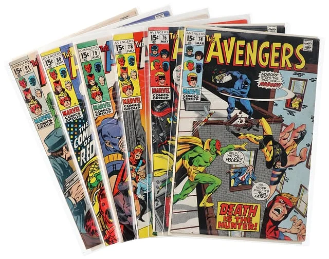1970-71 Marvel) 6 Books - Raw Appearance, Origin of Red Wolf #1st card image