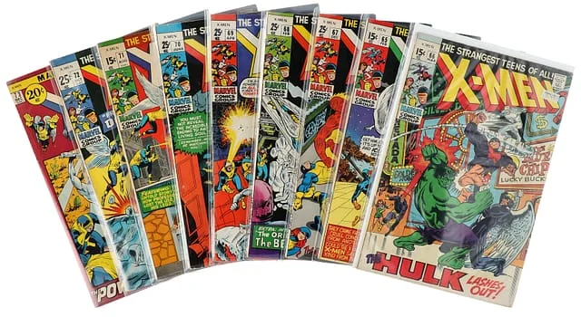 1970-71 Marvel) Books - Raw - Final Appearance of Original Team in X-Men Title #8 card image