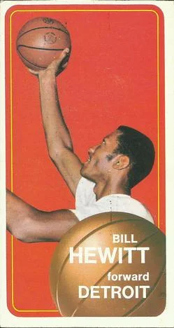 1970-71 Topps Bill Hewitt #56 card image