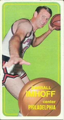 1970-71 Topps Darrall Imhoff #57 card image