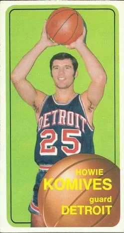 1970-71 Topps Howie Komives #42 card image