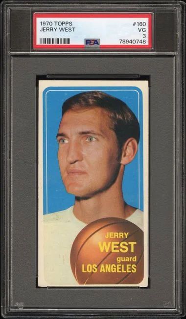 1970-71 Topps Jerry West #160 card image