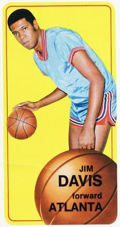 1970-71 Topps Jim Davis #54 card image