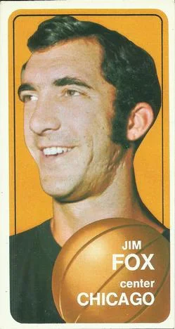 1970-71 Topps Jim Fox #98 card image
