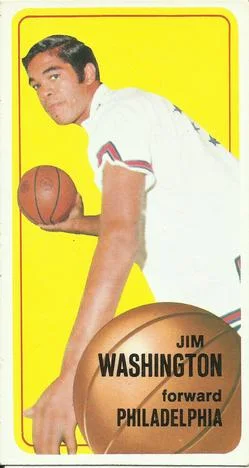 1970-71 Topps Jim Washington #14 card image