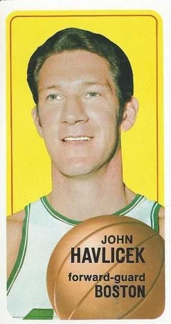 1970-71 Topps John Havlicek #10 card image