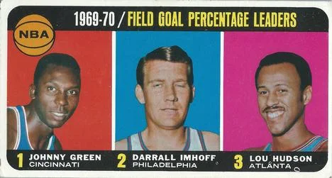 1970-71 Topps Johnny Green #3 card image