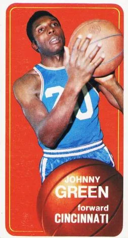 1970-71 Topps Johnny Green #81 card image