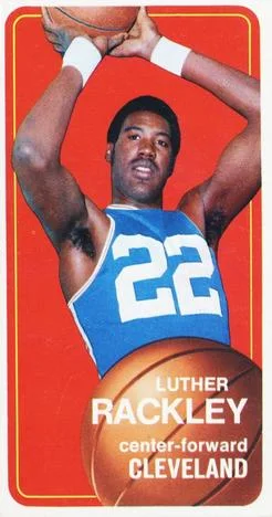 1970-71 Topps Luther Rackley #61 card image