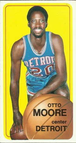 1970-71 Topps Otto Moore #9 card image