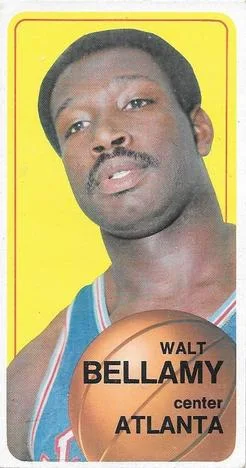 1970-71 Topps Walt Bellamy #18 card image