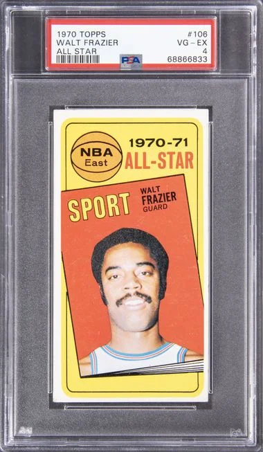 1970-71 Topps Walt Frazier All Star #106 card image